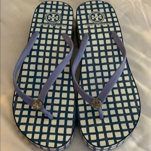 Tory Burch flip flops (platform)